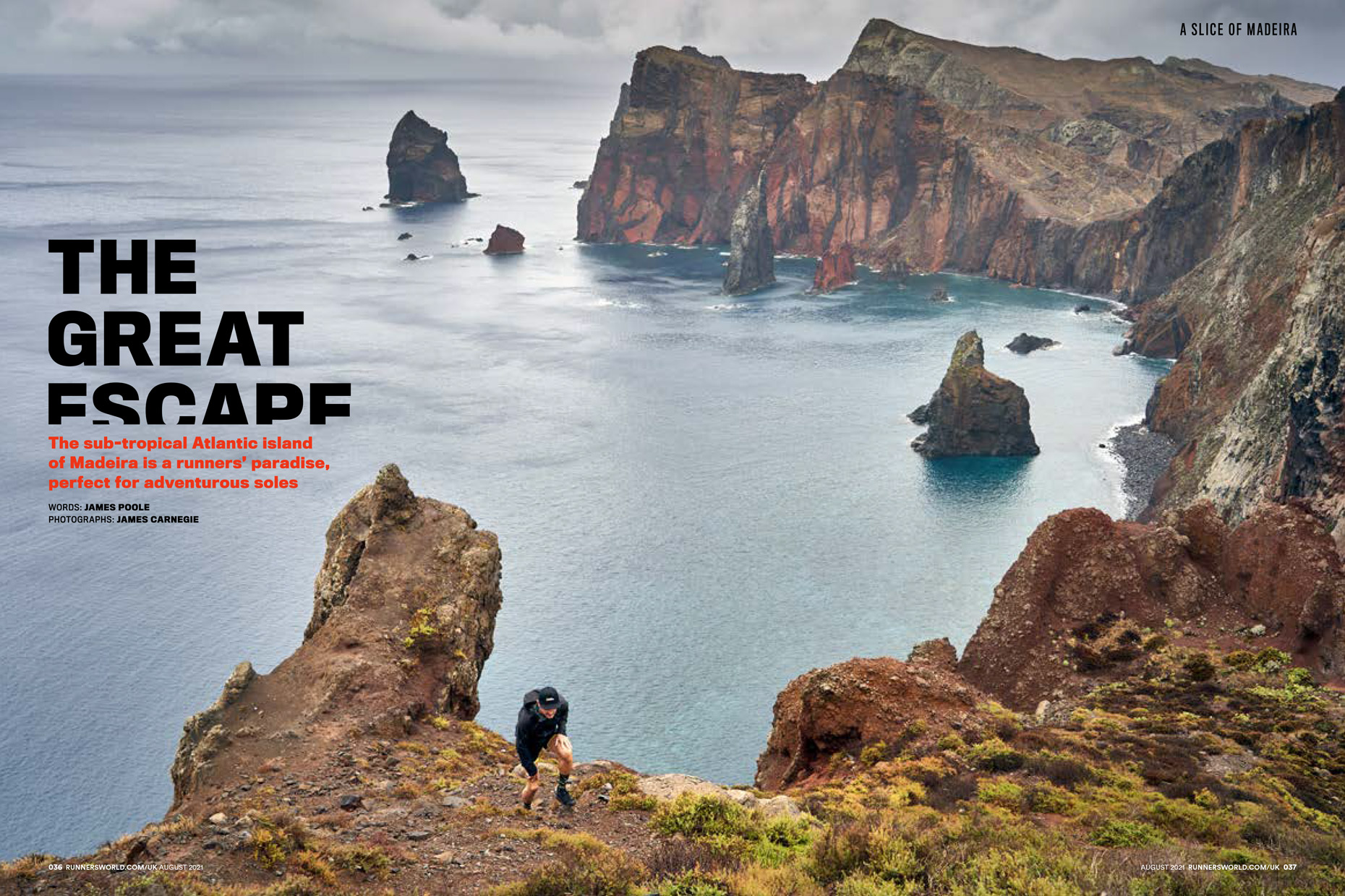 Runners World UK The Great Escape Madeira with James poole