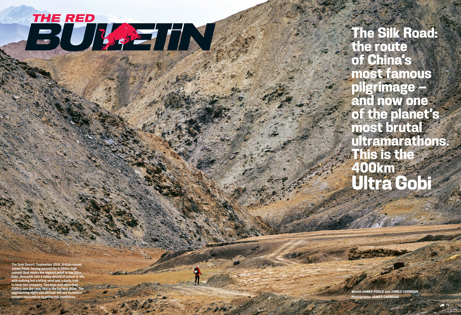 The Red Bulletin Ultra Gobi feature